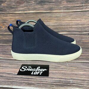 Rothy's The‎ Chelsea Boot Women's Blue Knit Slip On Ankle Boot Shoes